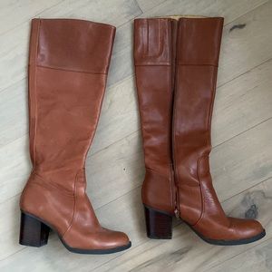 Genuine Leather Nine West Boots (7.5)